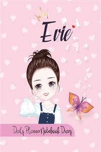 Evie Daily Planner Notebook Diary