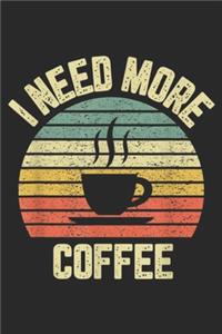 I Need More Coffee