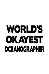 World's Okayest Oceanographer