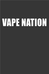 Vape Nation Notebook