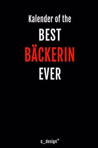 Kalender für Bäcker / Bäckerin