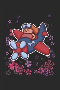 Funny Dog Pilot Notebook