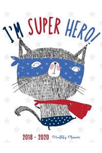 2018 - 2020 Monthly Planner