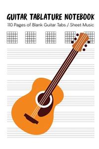 Guitar Tablature Notebook