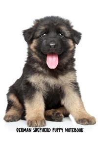 German Shepherd Puppy Notebook