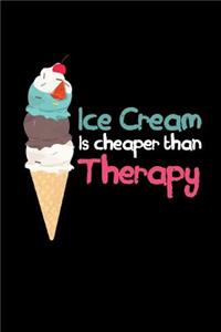 Ice Cream Is Cheaper Than Therapy