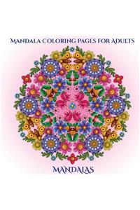 Mandala Coloring Pages for Adults