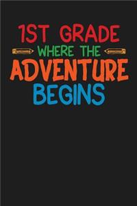 1st Grade Where the Adventure Begins