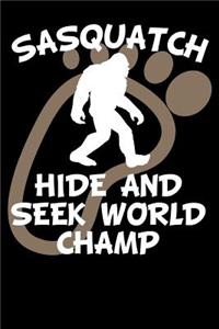 Sasquatch Hide and Seek World Champ