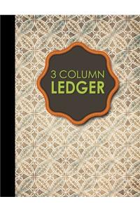 3 Column Ledger