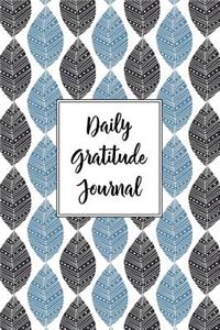 Gratitude Journal Abstract Leaves Pattern 3