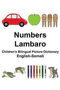 English-Somali Numbers/Lambaro Children's Bilingual Picture Dictionary
