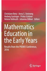 Mathematics Education in the Early Years