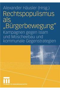 Rechtspopulismus als 