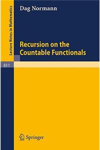 Recursion on the Countable Functionals