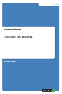 Linguistics and Teaching