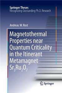 Magnetothermal Properties Near Quantum Criticality in the Itinerant Metamagnet Sr3ru2o7