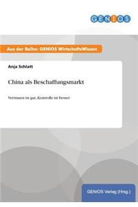 China als Beschaffungsmarkt