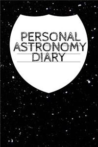 Personal Astronomy Diary