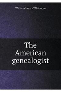 The American genealogist