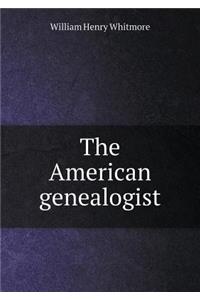 The American Genealogist