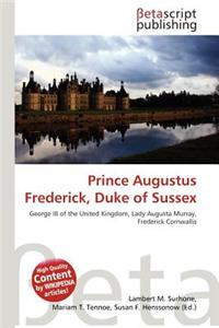 Prince Augustus Frederick, Duke of Sussex