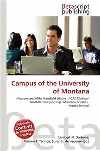 Campus of the University of Montana