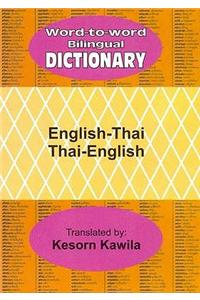 English-thai, Thai-english Word-to-word -bilingual Dictionary