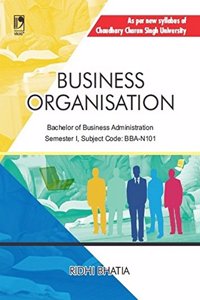 Business Organisation (CCS University)