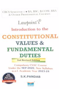 Constitutional Values and Fundamental Duties For CBCS Semester 1 (As per New Syllabus NEP, 2020)