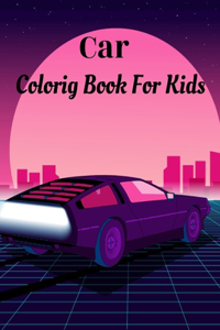 Car Coloring Book For Kids
