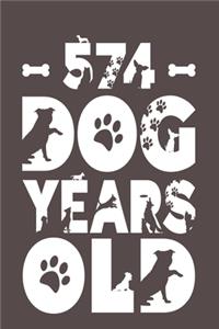 574 Dog Years Old