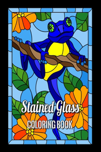 Stained Glass Coloring Book