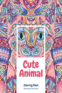 Cute Animal - Coloring Book - Relaxing and Inspiration