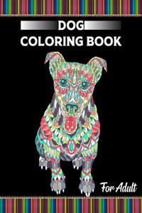 Dog Coloring Book for Adult