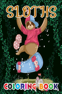 Sloths Coloring Book