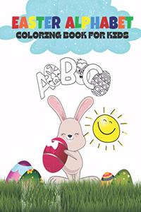Easter Alphabet Coloring Book for Kids