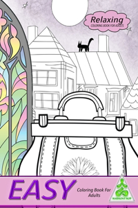 Relaxing coloring book for adults
