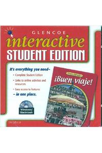 ¡buen Viaje! Level 1, Interactive Student Edition CD-ROM