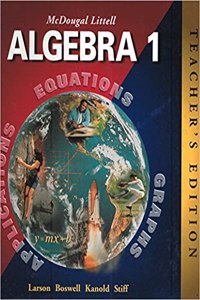 McDougal Littell High School Math: Teachers Edition Algebra 1 2004