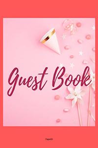 Baby Shower Guest Book- It`s a Girl