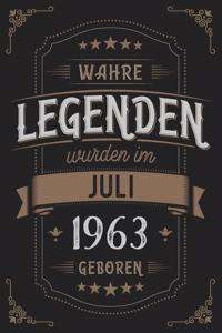 Wahre Legenden wurden im Juli 1963 geboren