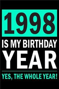 1998 Is My Birthday Year