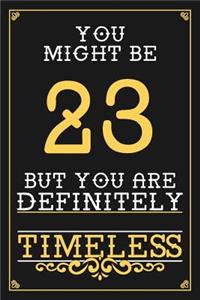 23rd Birthday Journal