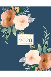 Weekly & Monthly 2020 12-Month Splendid Planner