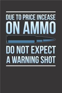 Bullet Gun Firearms Notebook Journal