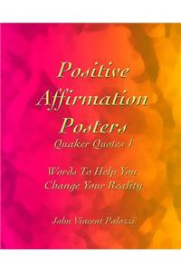 Positive Affirmation Posters