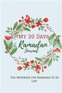 Ramadan Journal