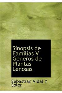 Sinopsis de Familias V Generos de Plantas Lenosas