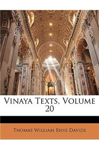 Vinaya Texts, Volume 20